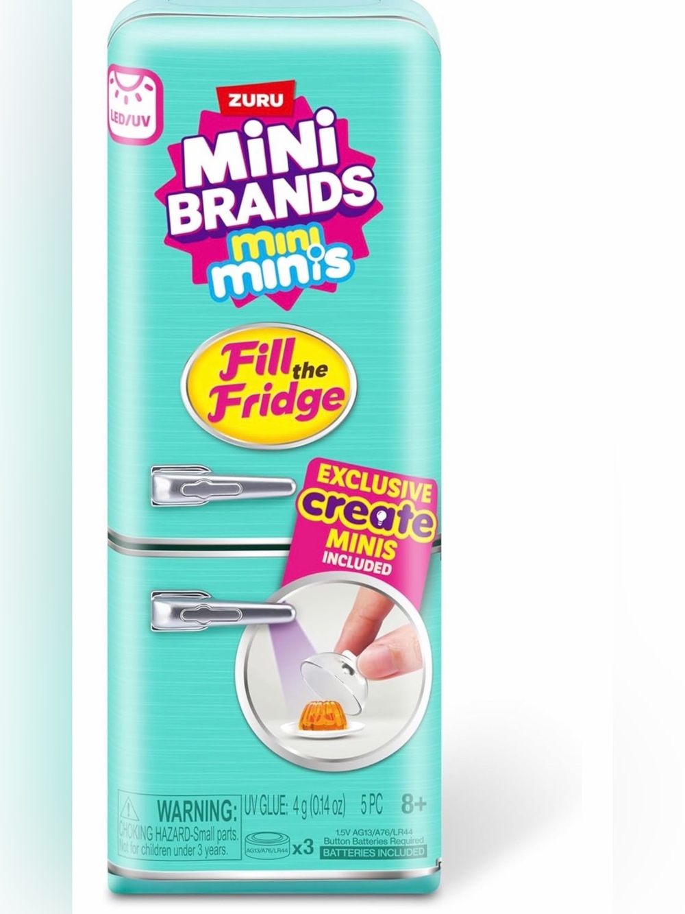 ZURU Mini Brands Mini Minis Fill the Fridge - Aqua, Brand New